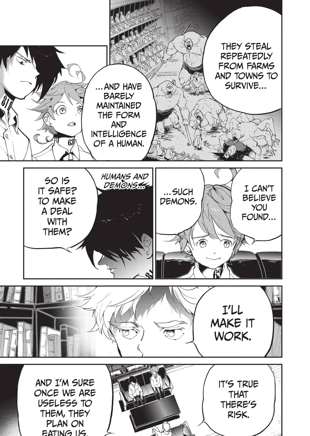 Read The Promised Neverland chapter 126 image 24 on Lezhin