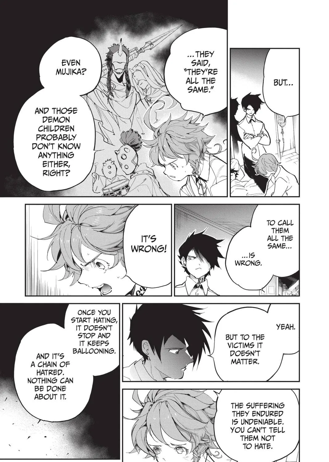 Read The Promised Neverland chapter 126 image 8 on Lezhin
