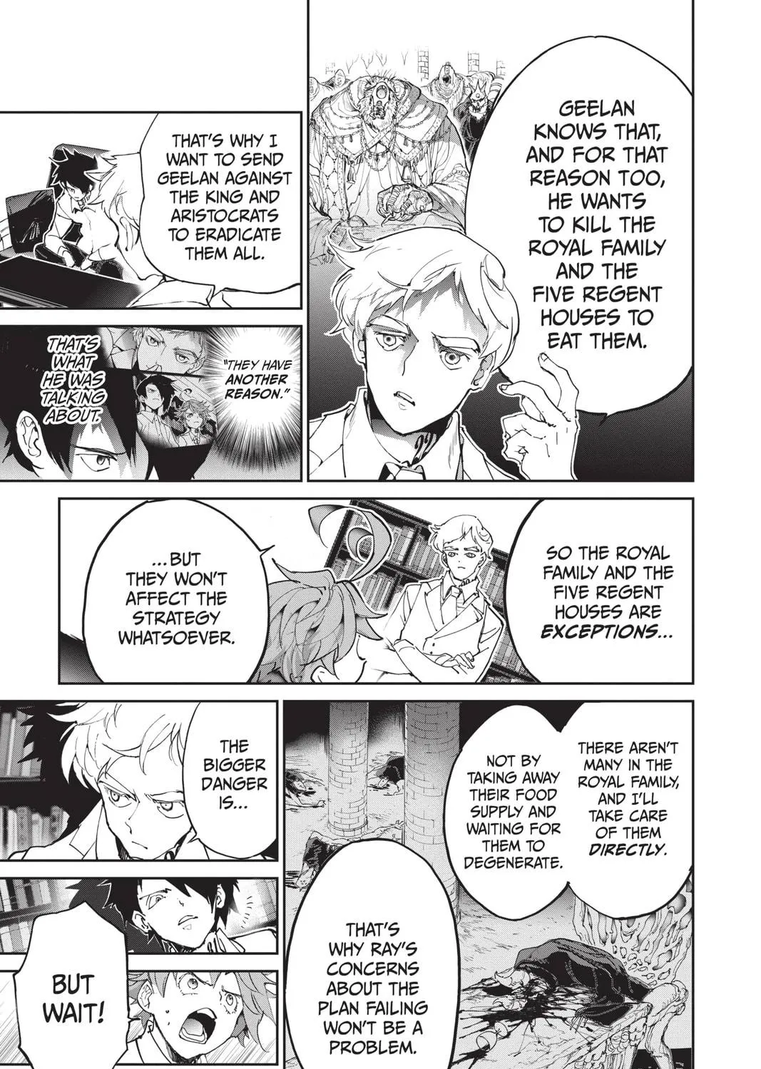 Read The Promised Neverland chapter 127 image 16 on Lezhin
