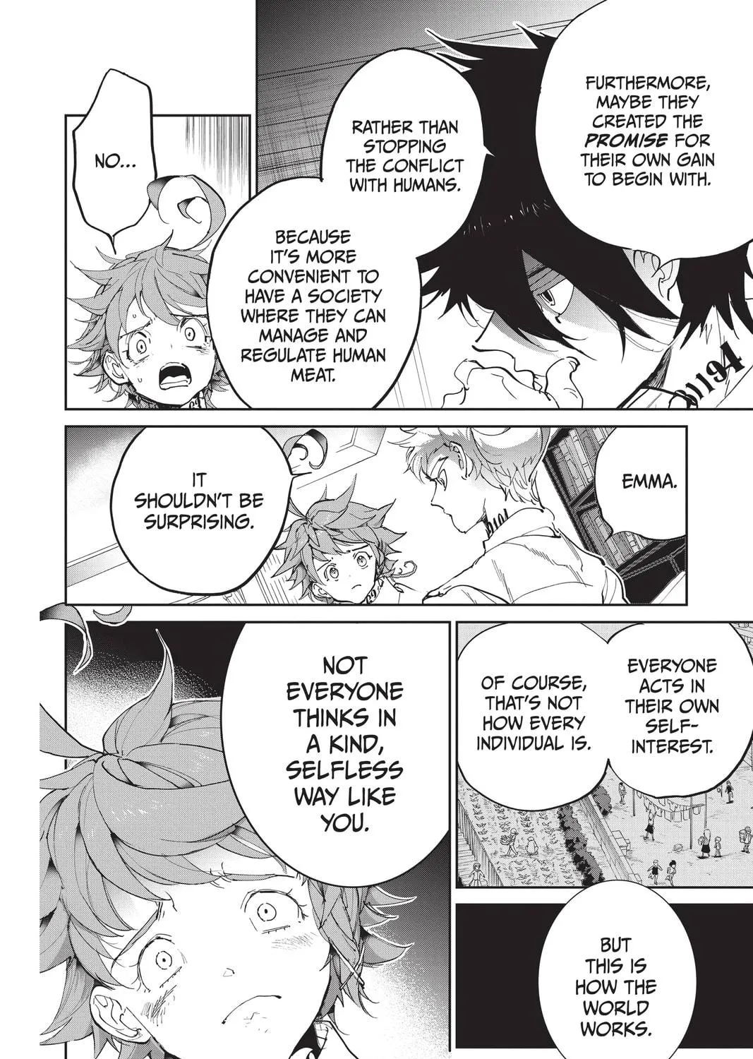 Read The Promised Neverland chapter 127 image 22 on Lezhin