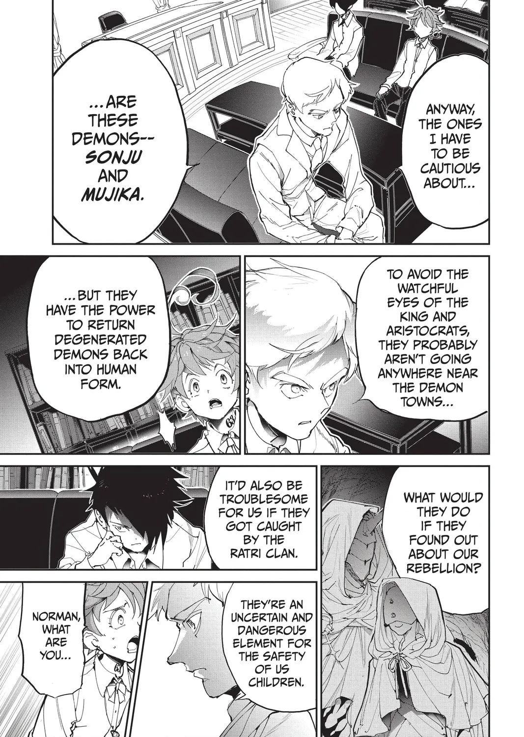Read The Promised Neverland chapter 127 image 24 on Lezhin
