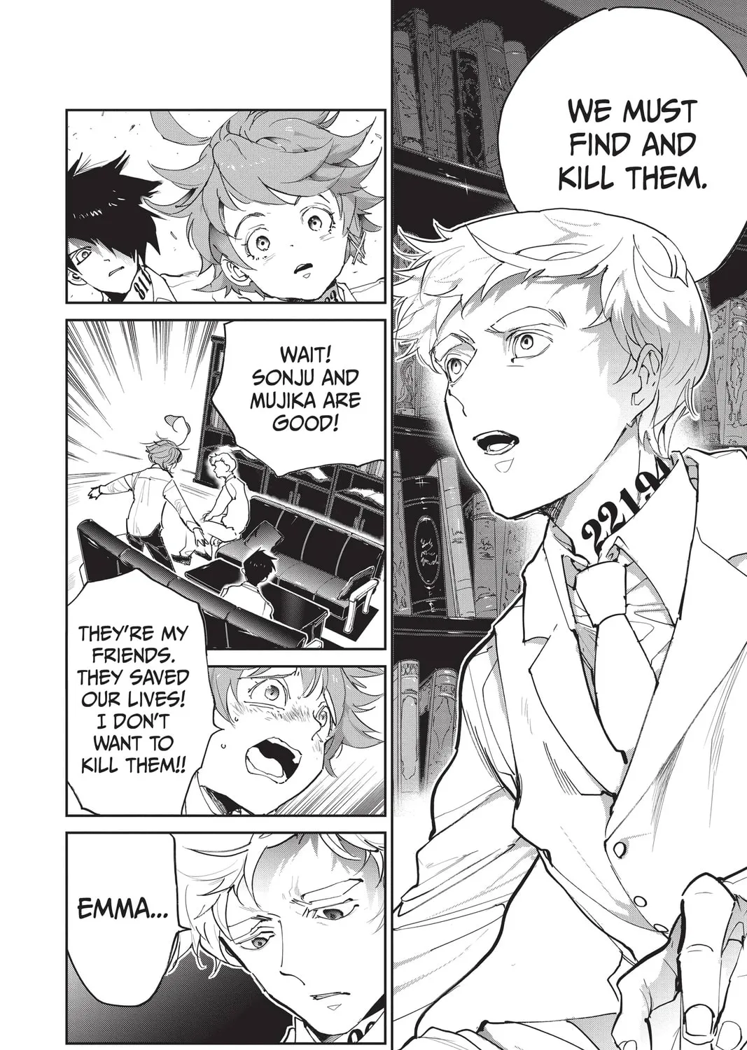 Read The Promised Neverland chapter 127 image 26 on Lezhin