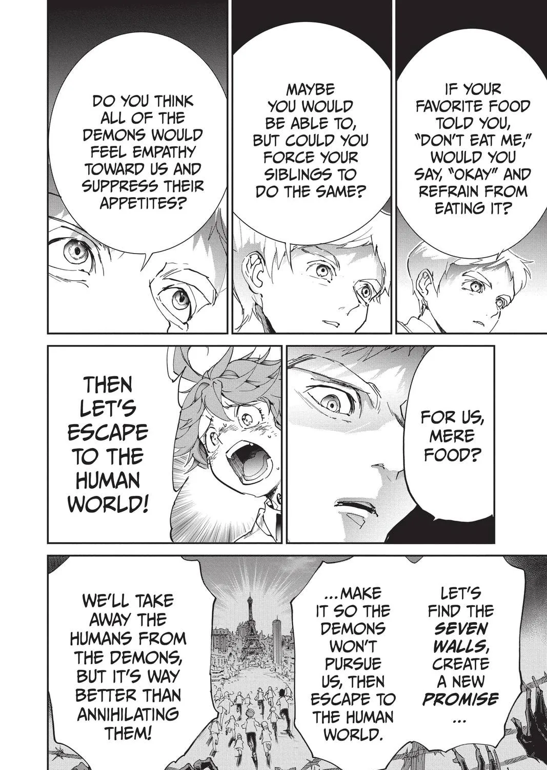 Read The Promised Neverland chapter 127 image 34 on Lezhin