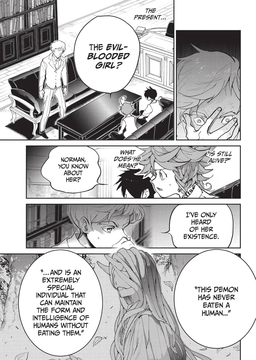 Read The Promised Neverland chapter 127 image 4 on Lezhin