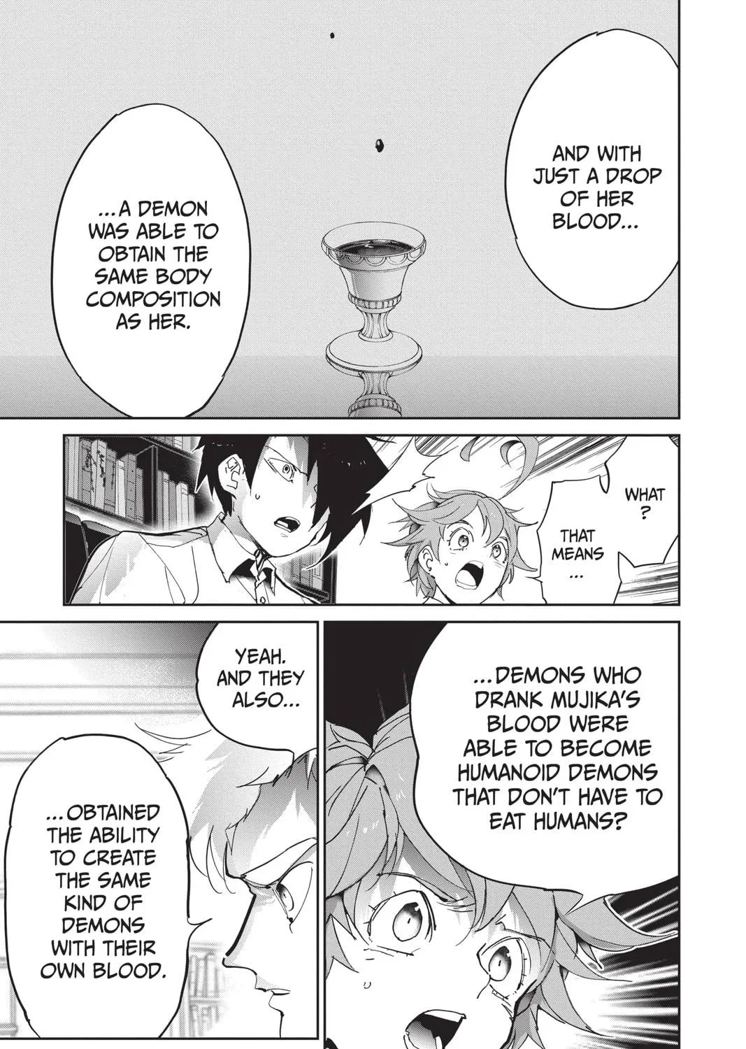 Read The Promised Neverland chapter 127 image 8 on Lezhin