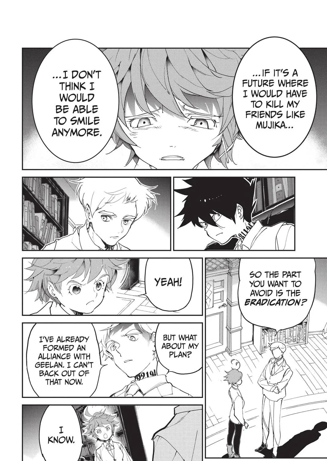 Read The Promised Neverland chapter 128 image 10 on Lezhin