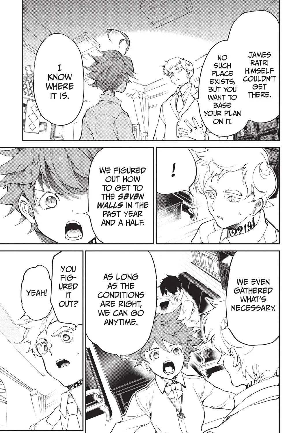 Read The Promised Neverland chapter 128 image 16 on Lezhin