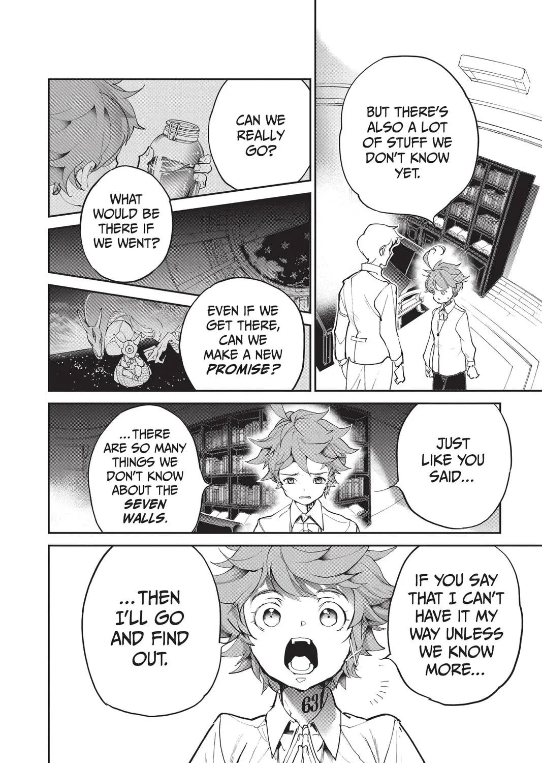 Read The Promised Neverland chapter 128 image 18 on Lezhin