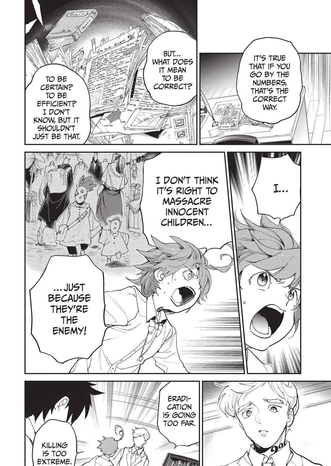 Read The Promised Neverland chapter 128 image 6 on Lezhin