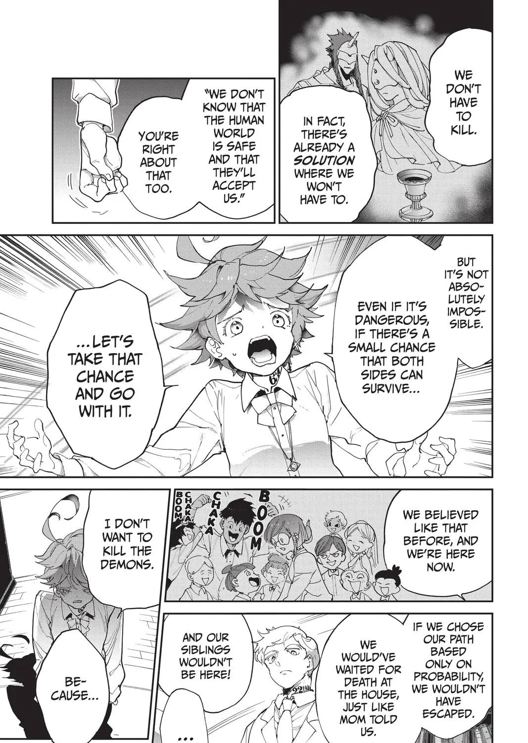 Read The Promised Neverland chapter 128 image 8 on Lezhin