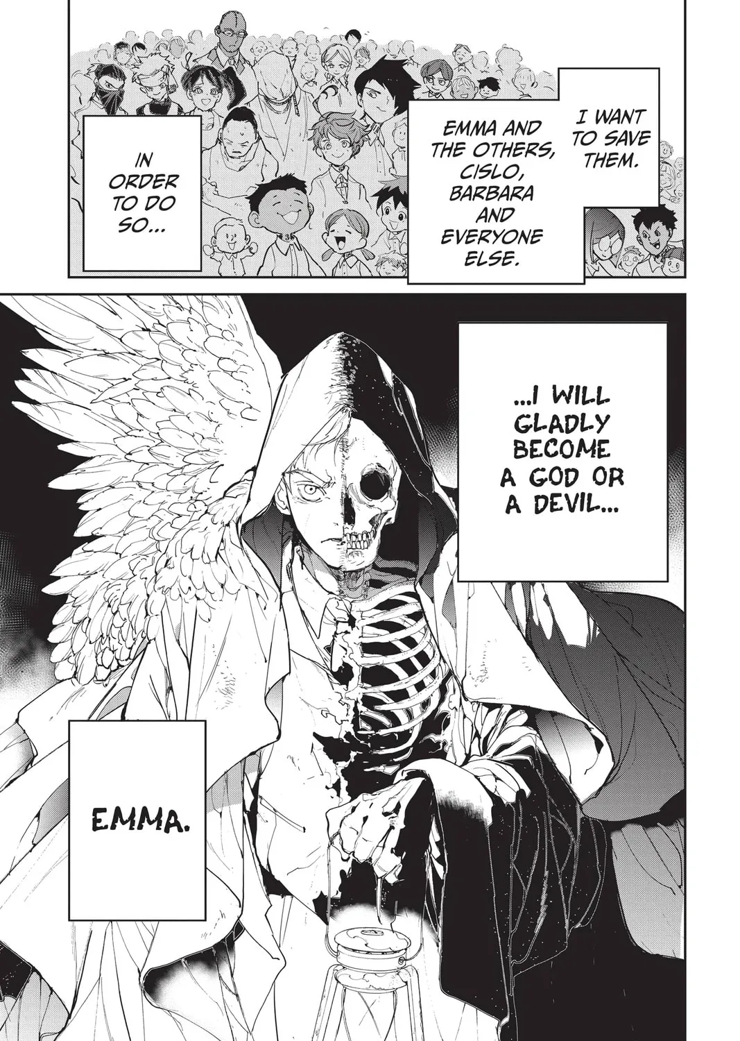Read The Promised Neverland chapter 129 image 32 on Lezhin