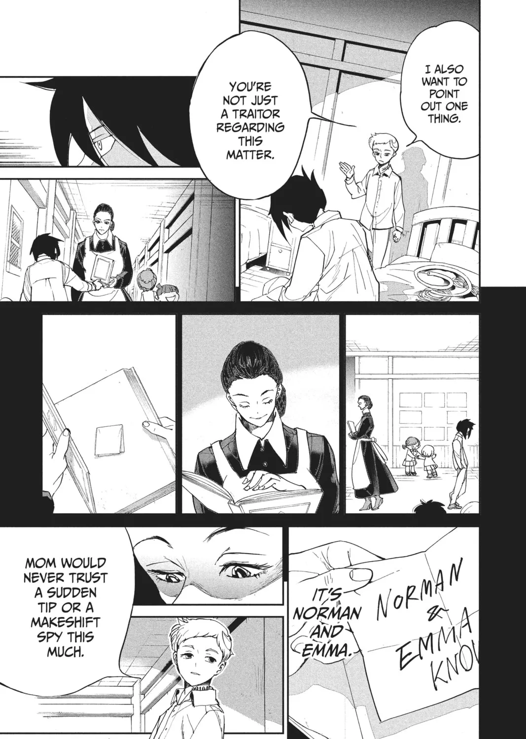 Read The Promised Neverland chapter 13 image 12 on Lezhin