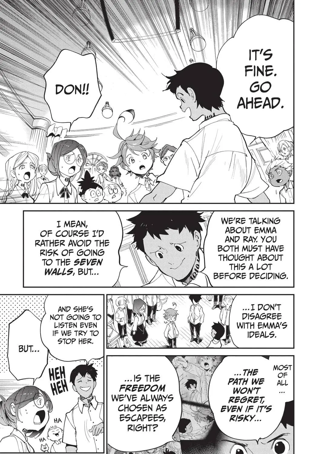 Read The Promised Neverland chapter 130 image 18 on Lezhin