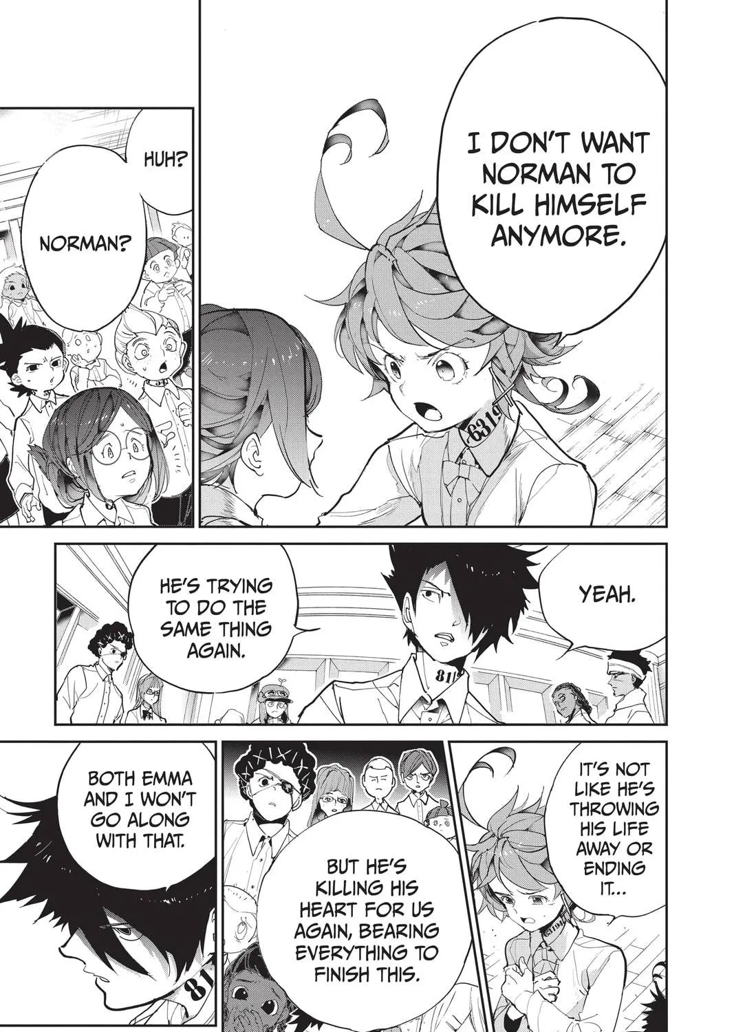 Read The Promised Neverland chapter 130 image 22 on Lezhin
