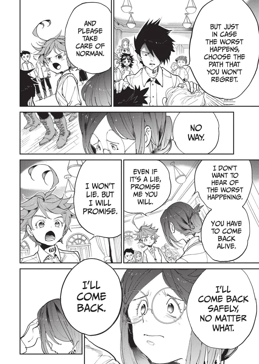 Read The Promised Neverland chapter 130 image 28 on Lezhin