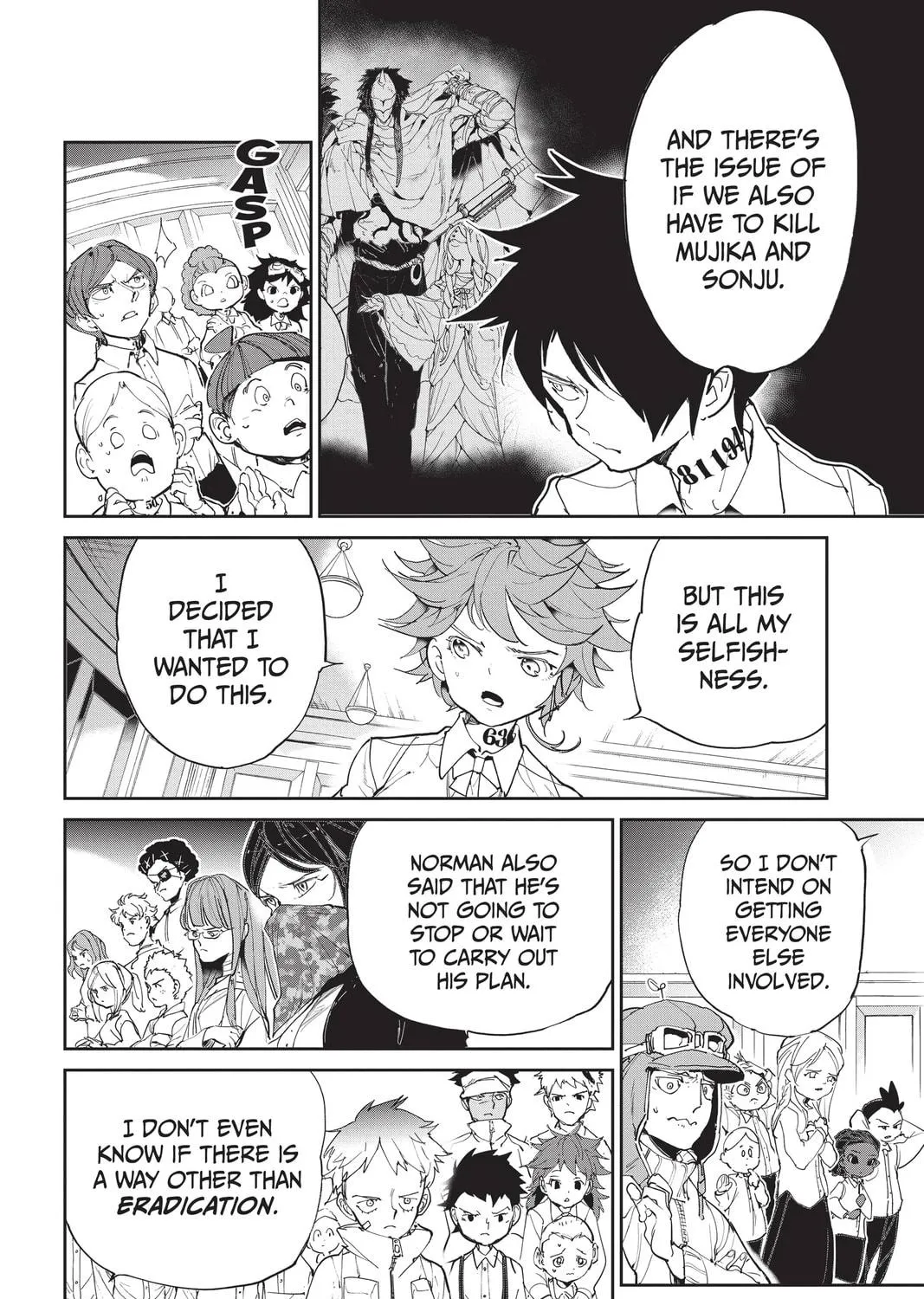 Read The Promised Neverland chapter 130 image 8 on Lezhin