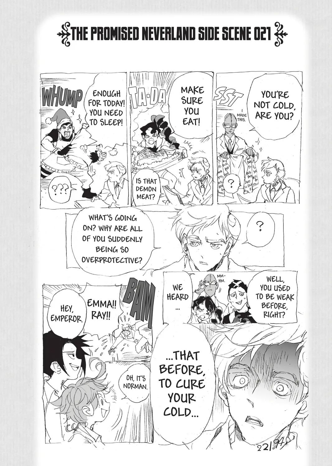 Read The Promised Neverland chapter 131 image 36 on Lezhin