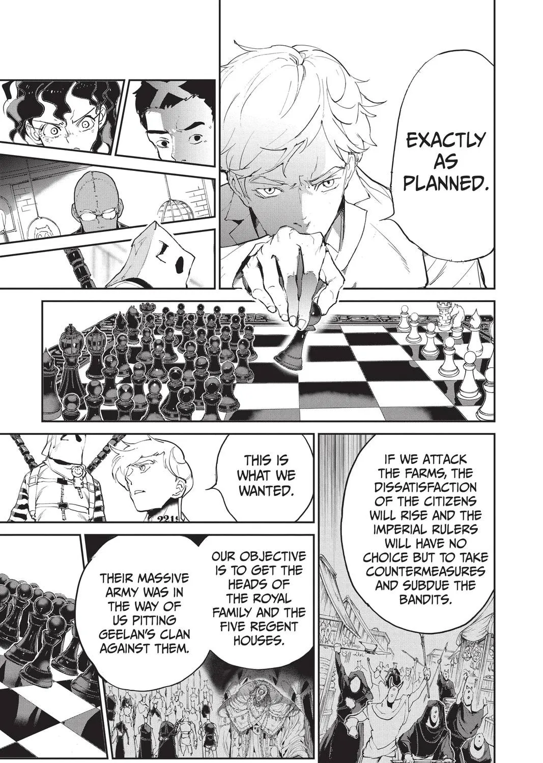 Read The Promised Neverland chapter 132 image 16 on Lezhin