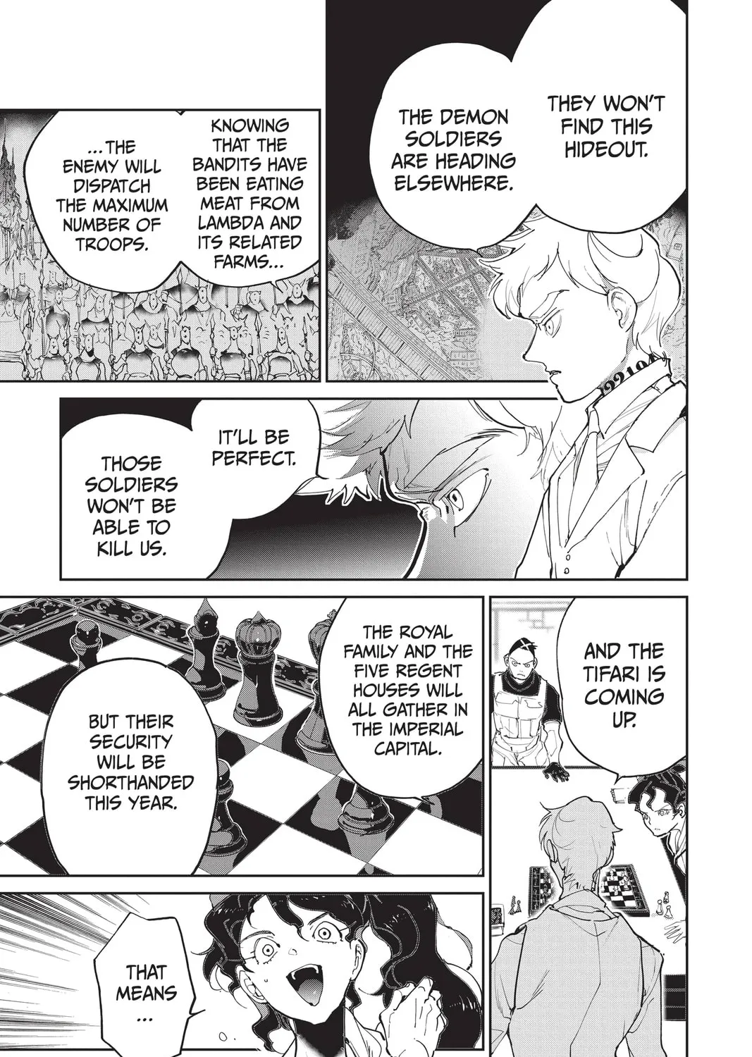 Read The Promised Neverland chapter 132 image 20 on Lezhin
