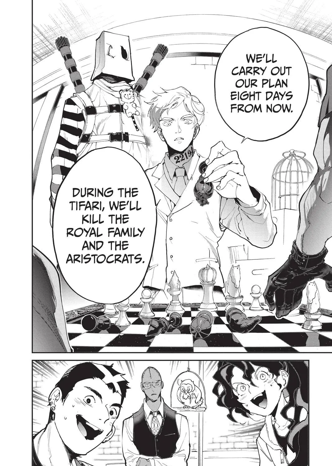 Read The Promised Neverland chapter 132 image 22 on Lezhin