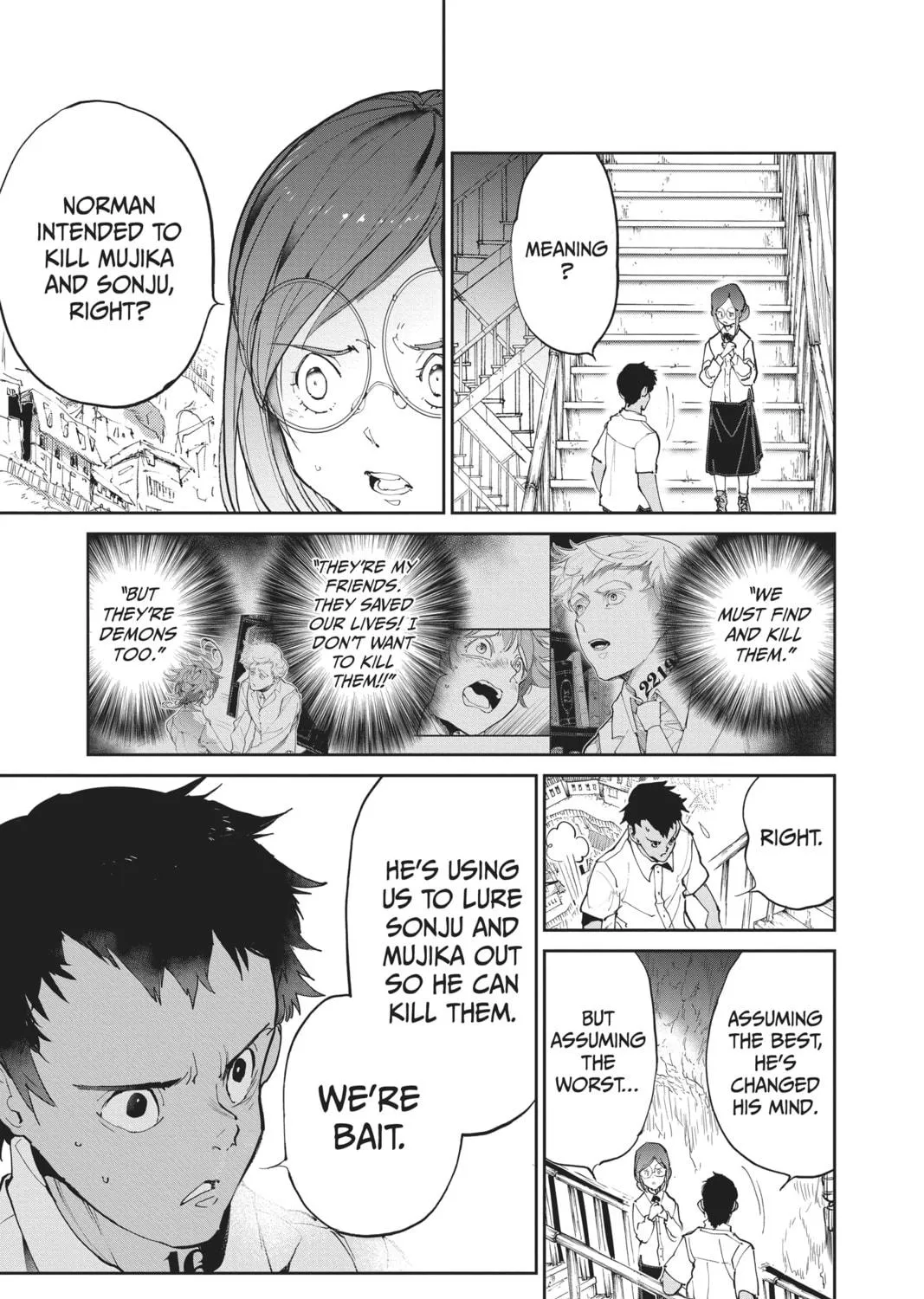 Read The Promised Neverland chapter 135 image 16 on Lezhin
