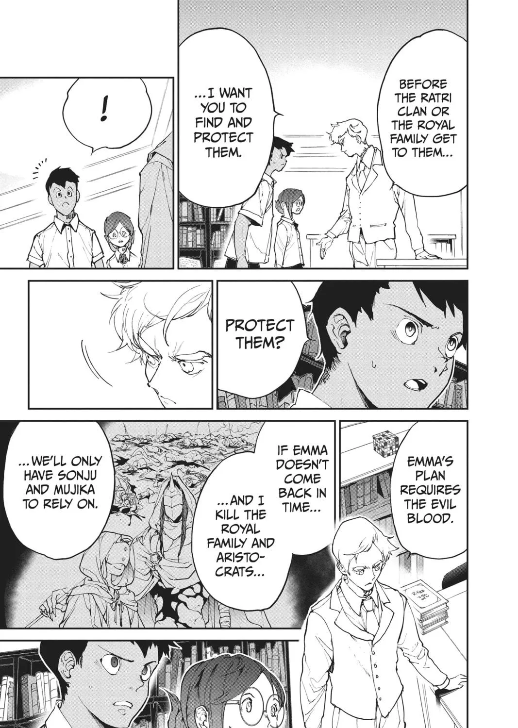 Read The Promised Neverland chapter 135 image 4 on Lezhin