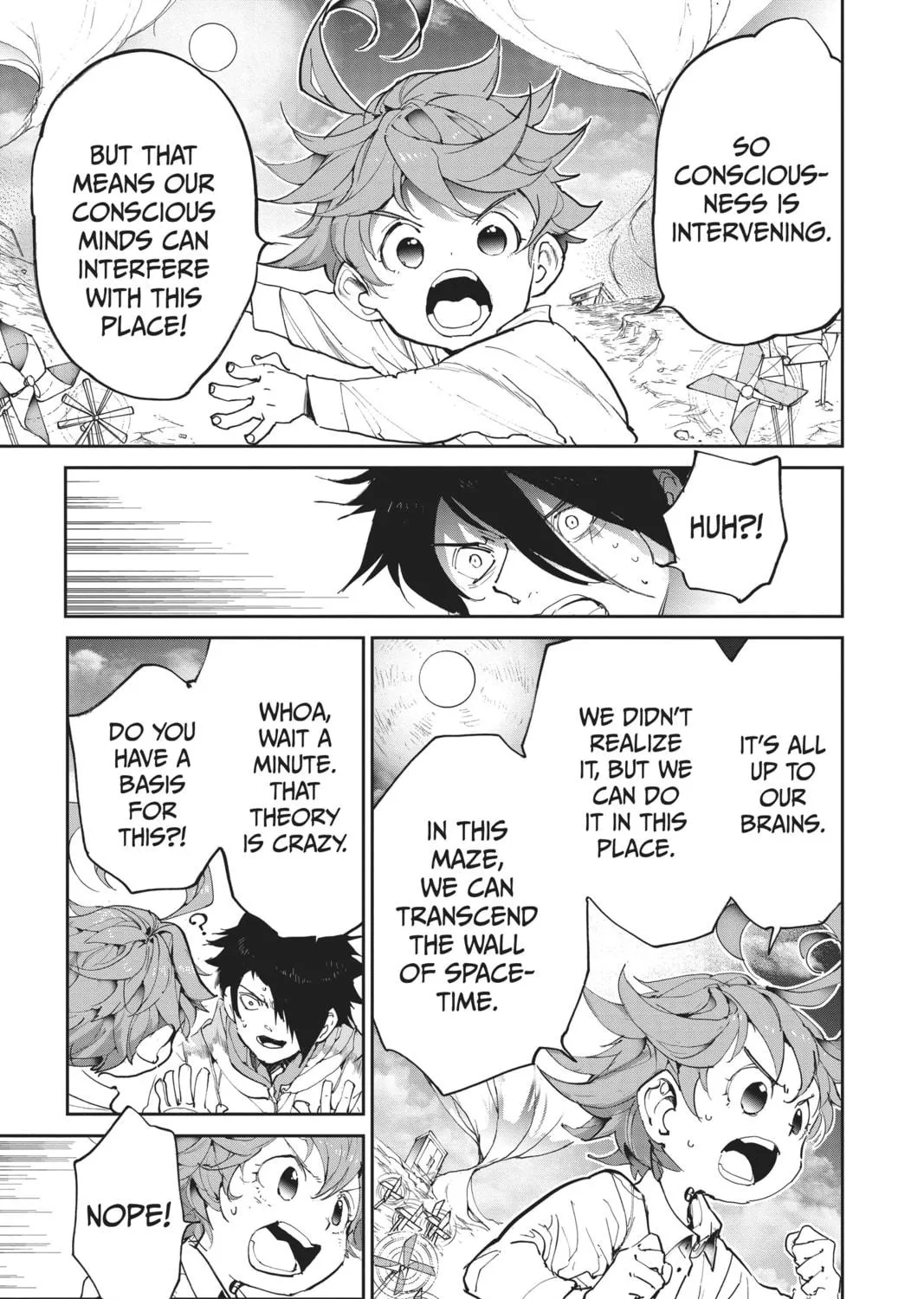 Read The Promised Neverland chapter 137 image 8 on Lezhin