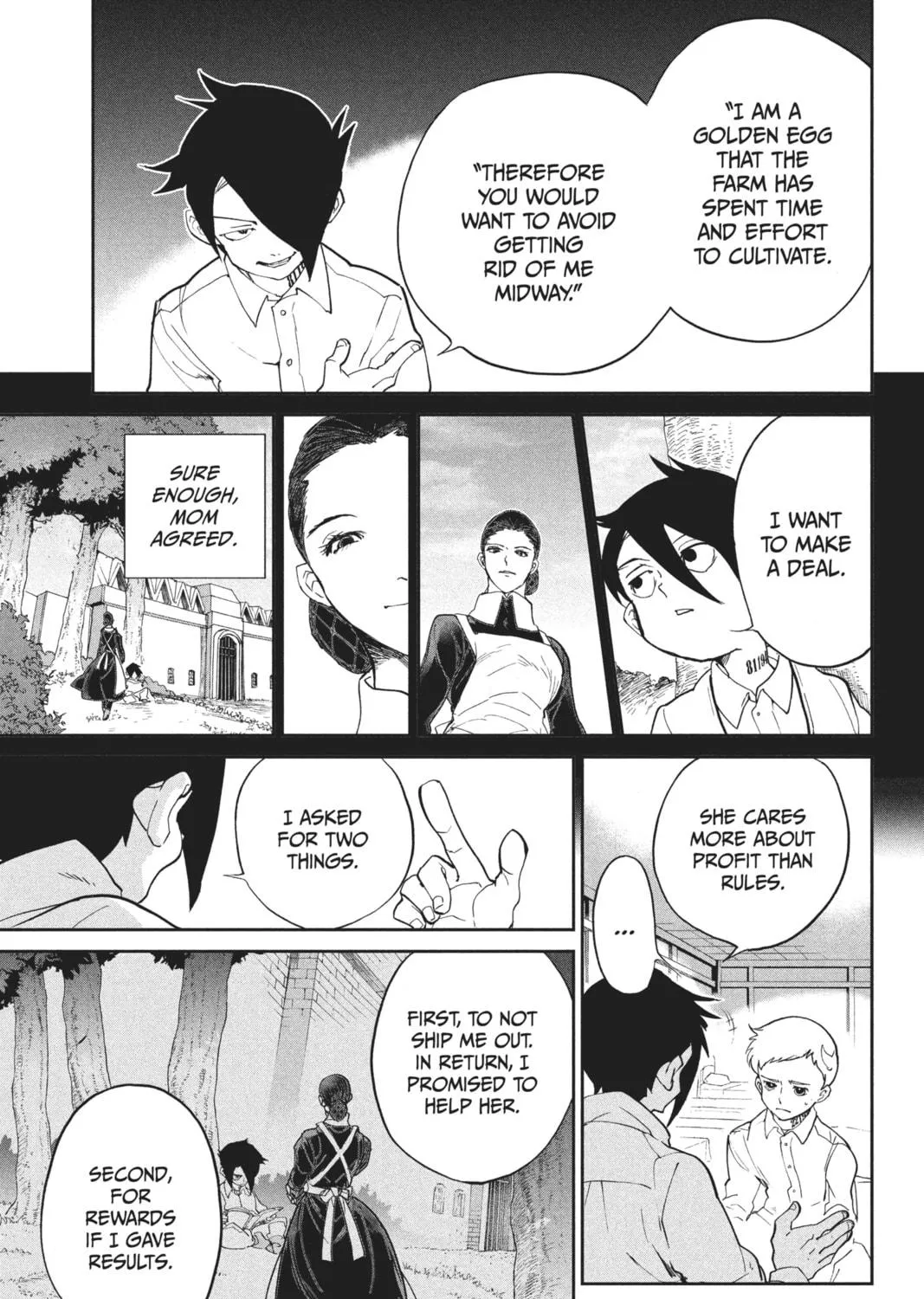 Read The Promised Neverland chapter 14 image 8 on Lezhin