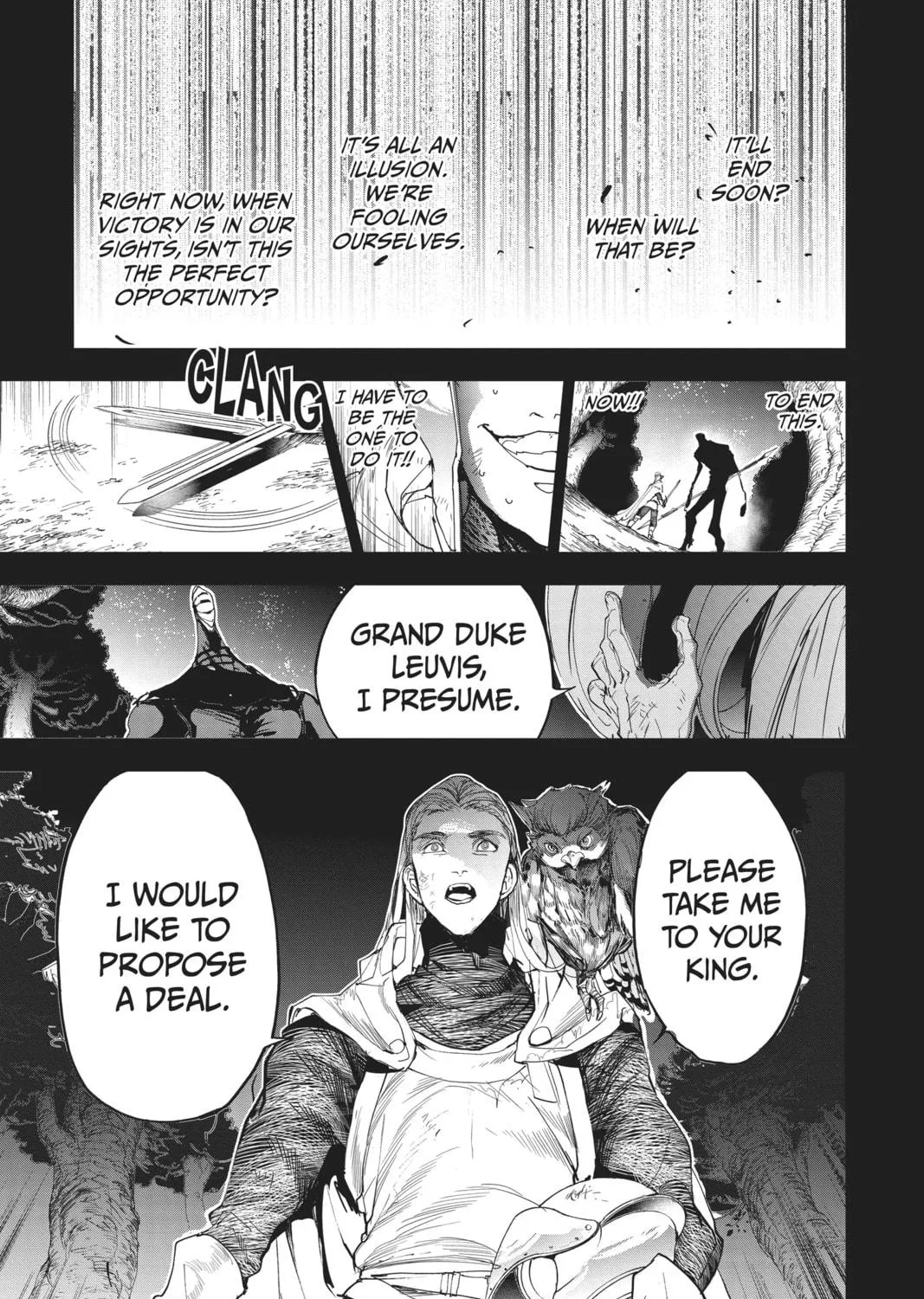 Read The Promised Neverland chapter 141 image 34 on Lezhin