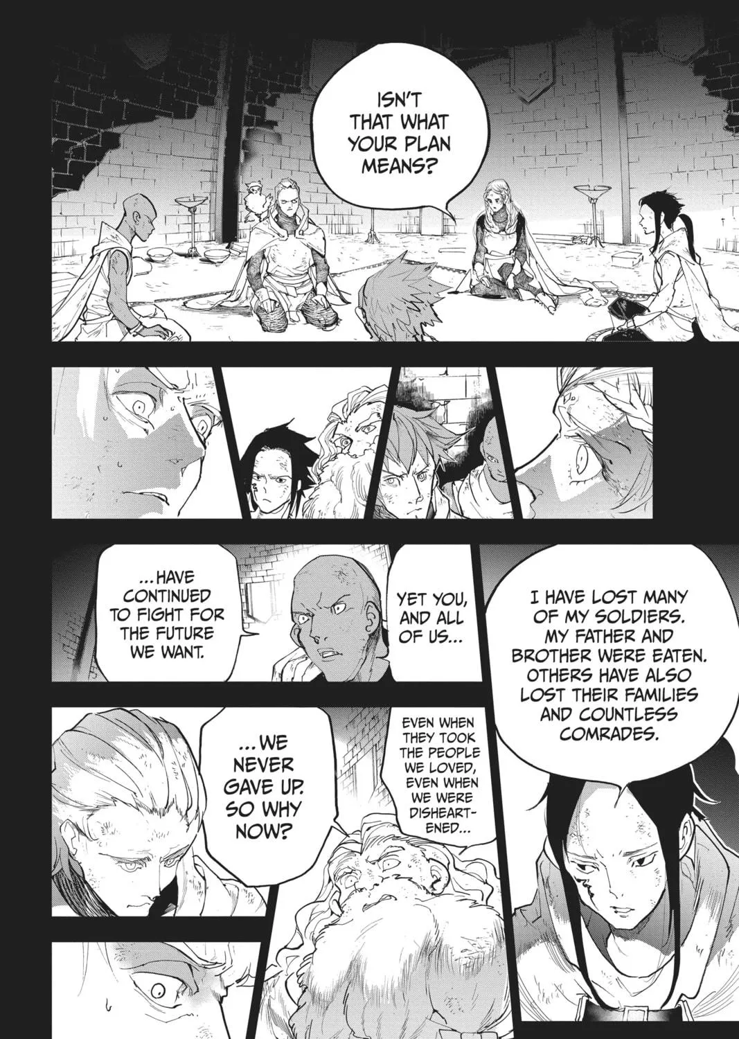 Read The Promised Neverland chapter 142 image 10 on Lezhin