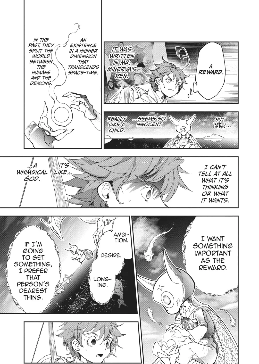 Read The Promised Neverland chapter 142 image 32 on Lezhin