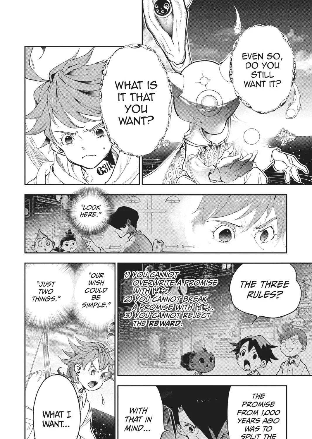 Read The Promised Neverland chapter 142 image 34 on Lezhin