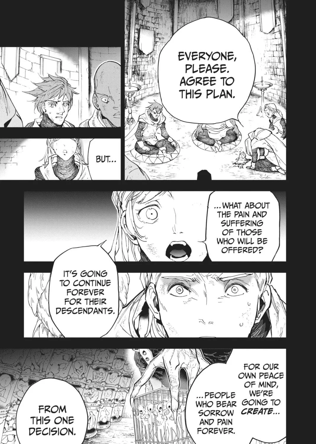 Read The Promised Neverland chapter 142 image 8 on Lezhin