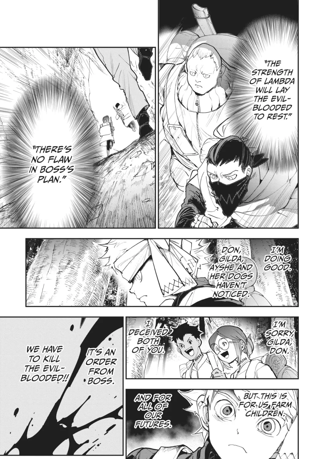 Read The Promised Neverland chapter 143 image 24 on Lezhin