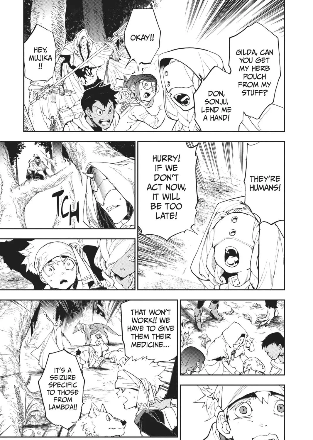 Read The Promised Neverland chapter 144 image 16 on Lezhin