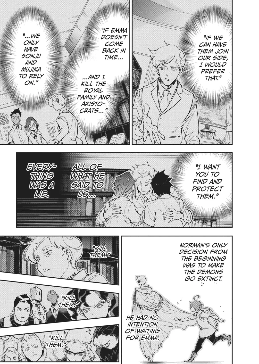 Read The Promised Neverland chapter 144 image 24 on Lezhin