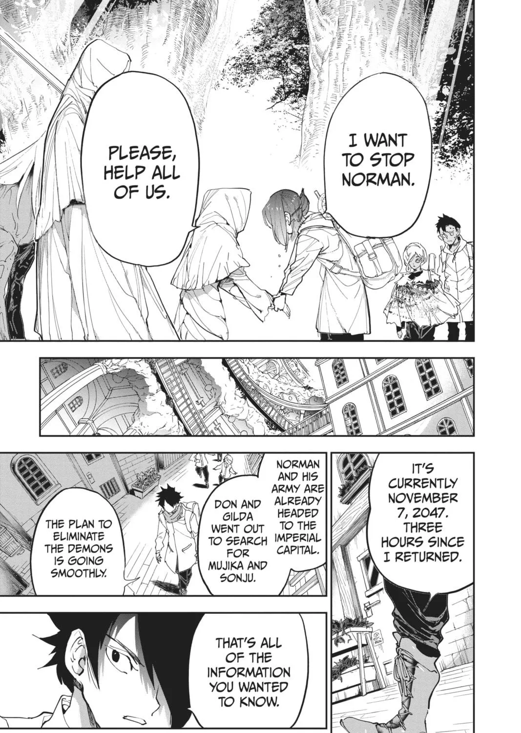 Read The Promised Neverland chapter 144 image 28 on Lezhin