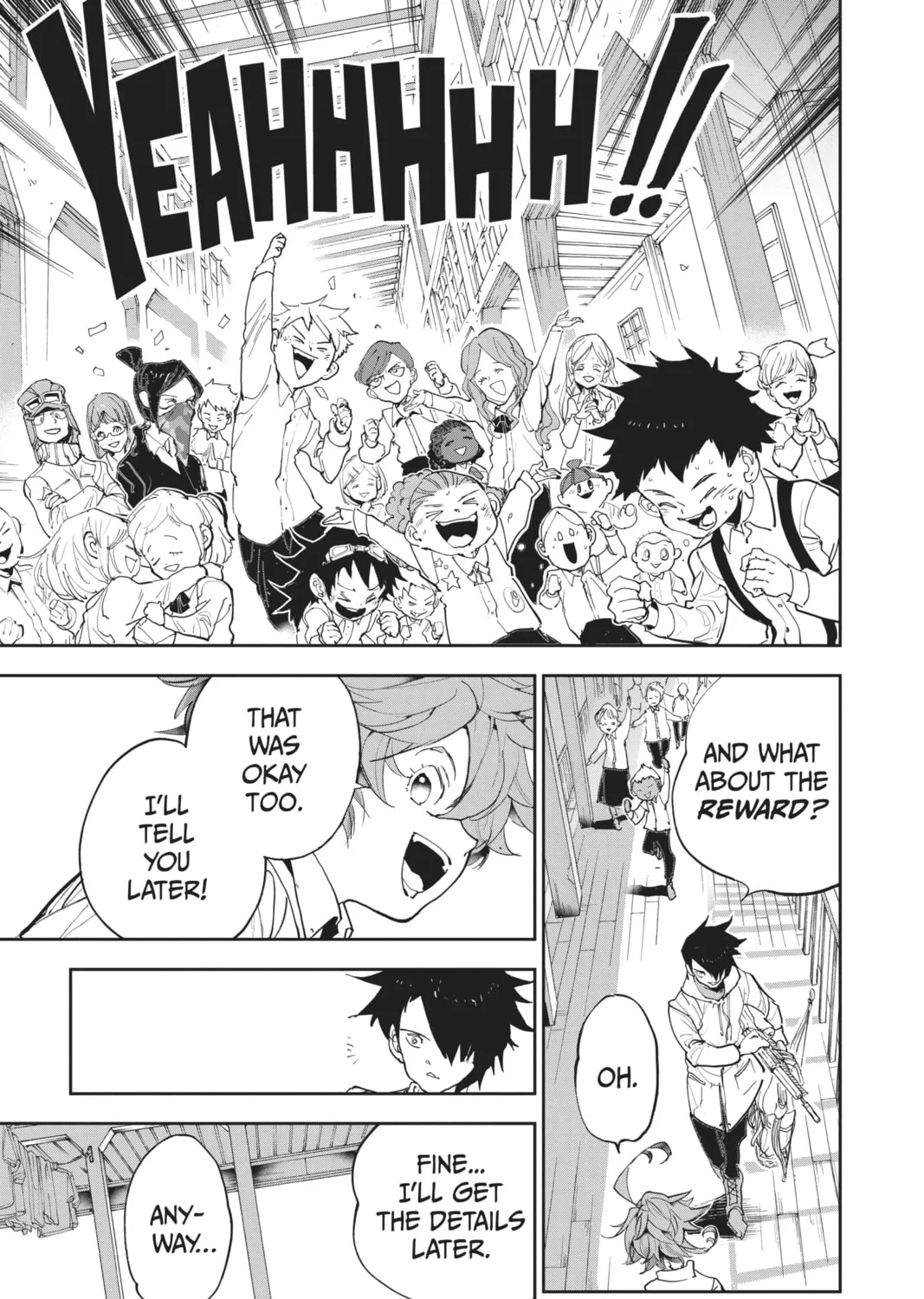 Read The Promised Neverland chapter 144 image 32 on Lezhin