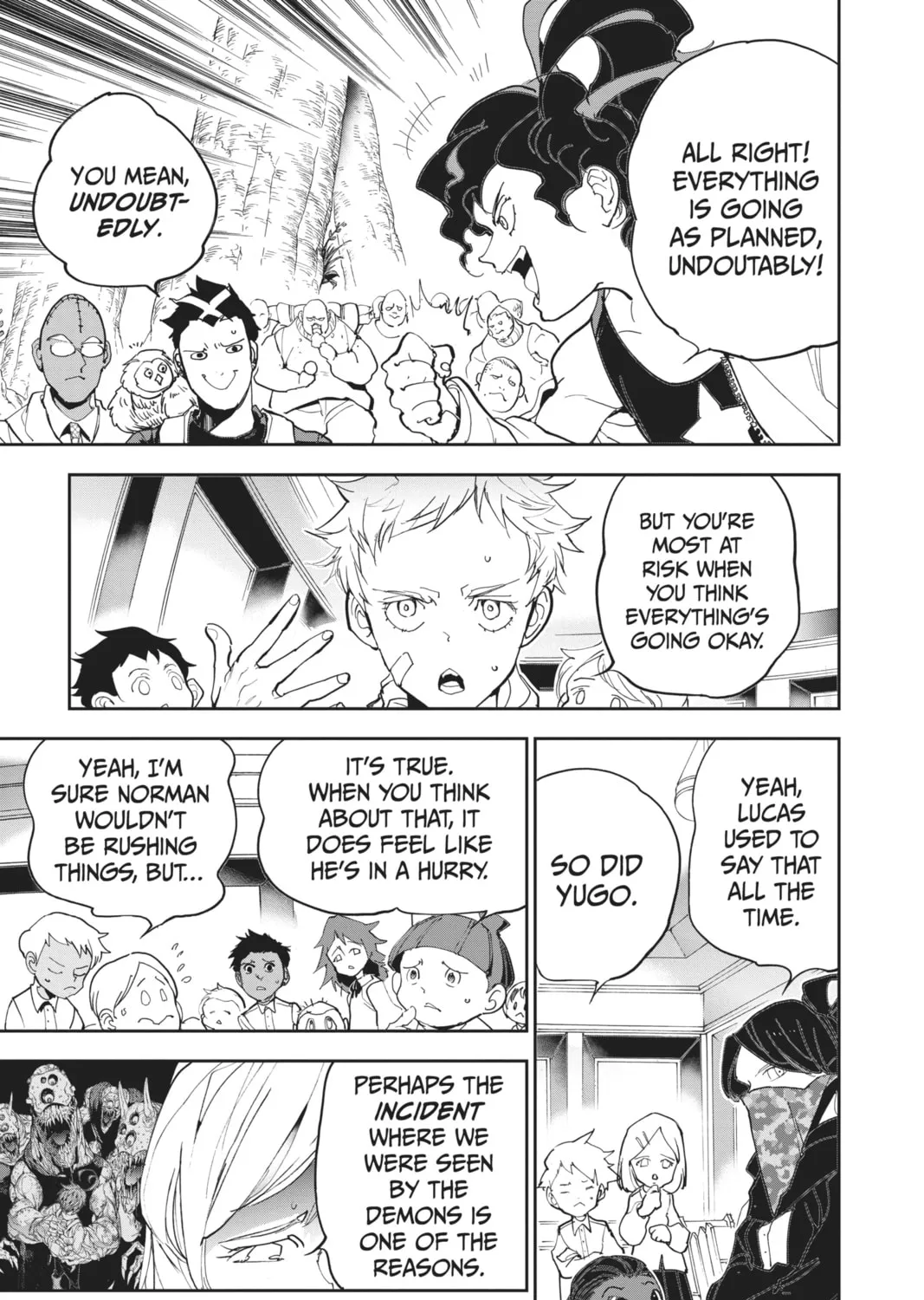 Read The Promised Neverland chapter 145 image 20 on Lezhin