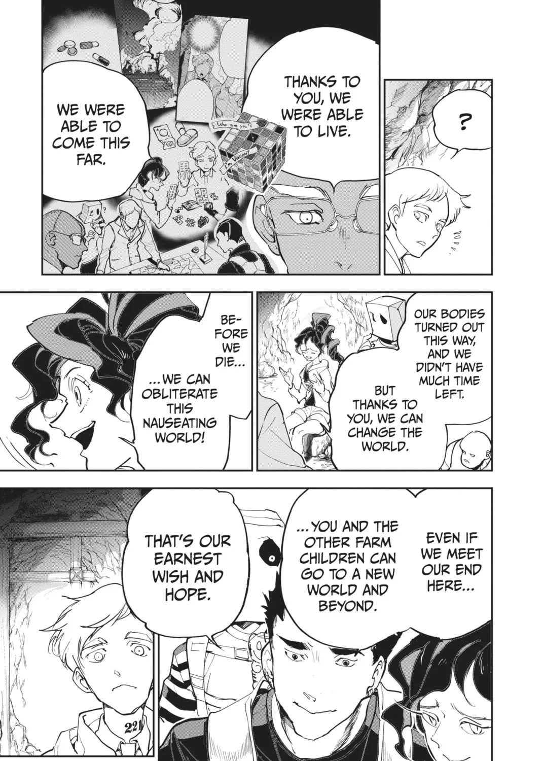 Read The Promised Neverland chapter 145 image 24 on Lezhin