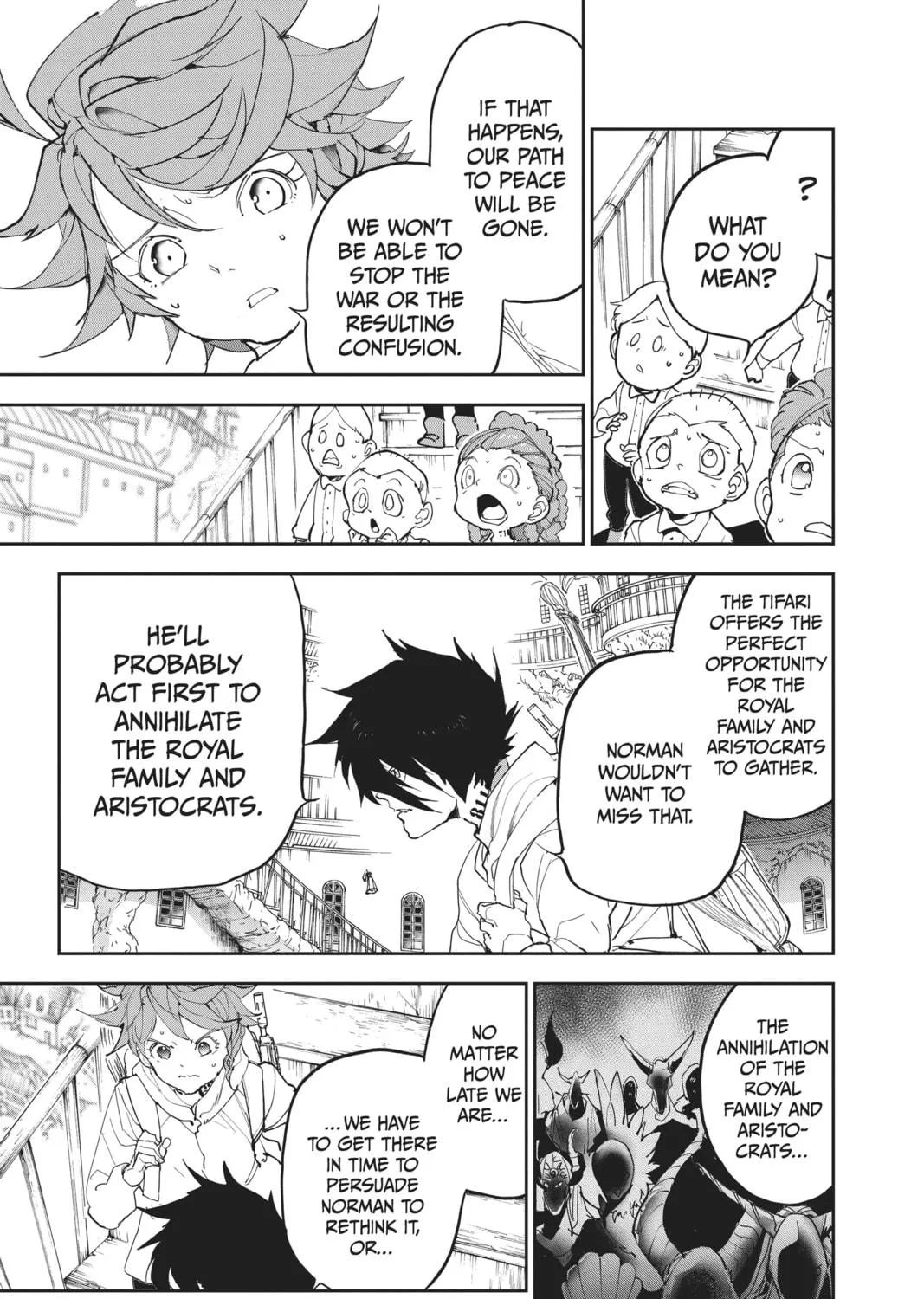 Read The Promised Neverland chapter 145 image 4 on Lezhin