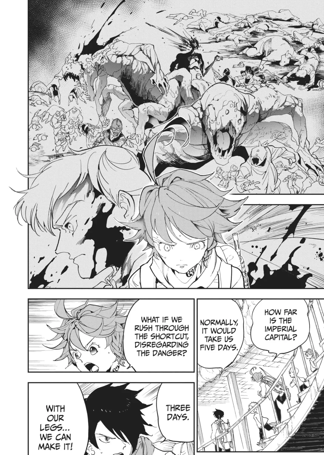 Read The Promised Neverland chapter 145 image 6 on Lezhin