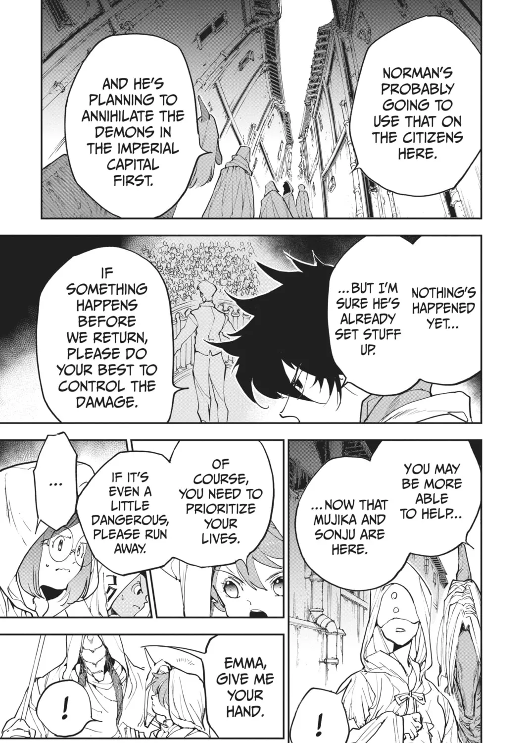 Read The Promised Neverland chapter 148 image 32 on Lezhin