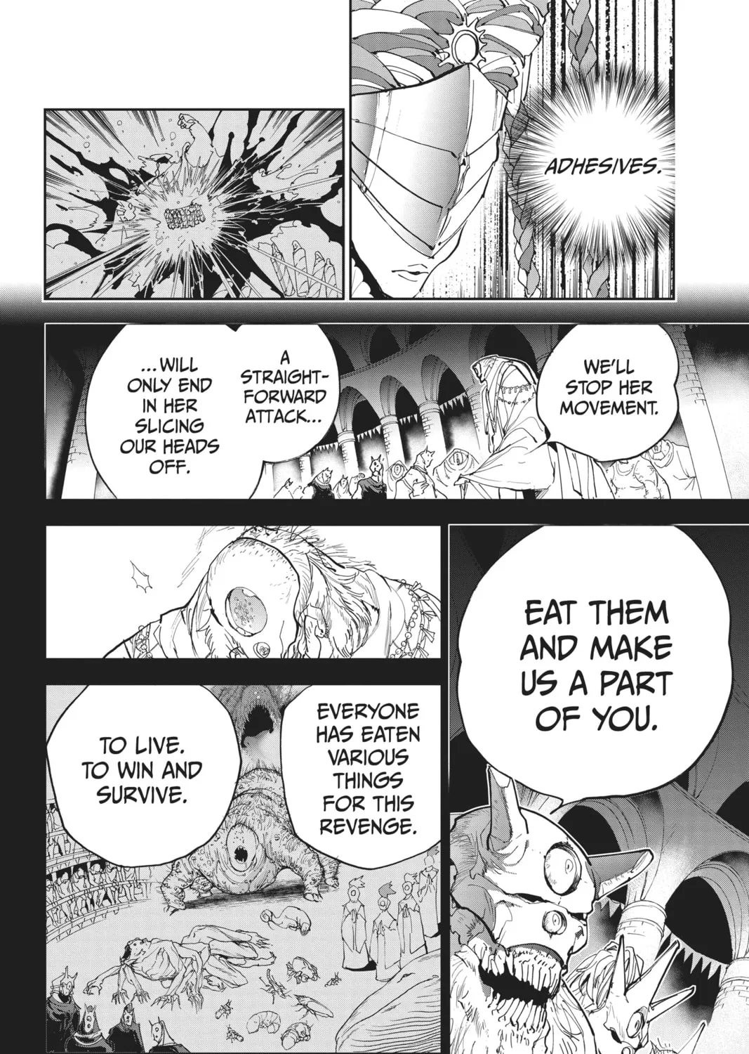 Read The Promised Neverland chapter 150 image 6 on Lezhin