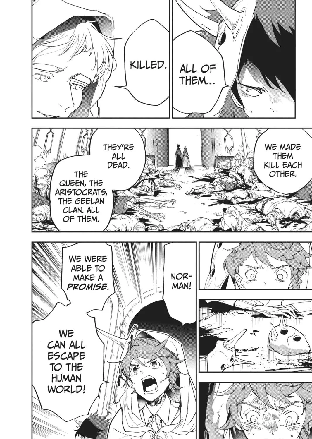 Read The Promised Neverland chapter 153 image 10 on Lezhin