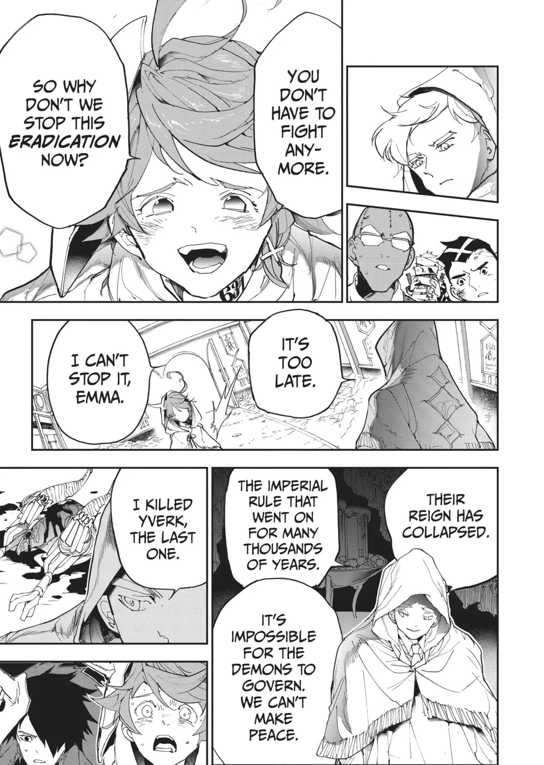Read The Promised Neverland chapter 153 image 12 on Lezhin