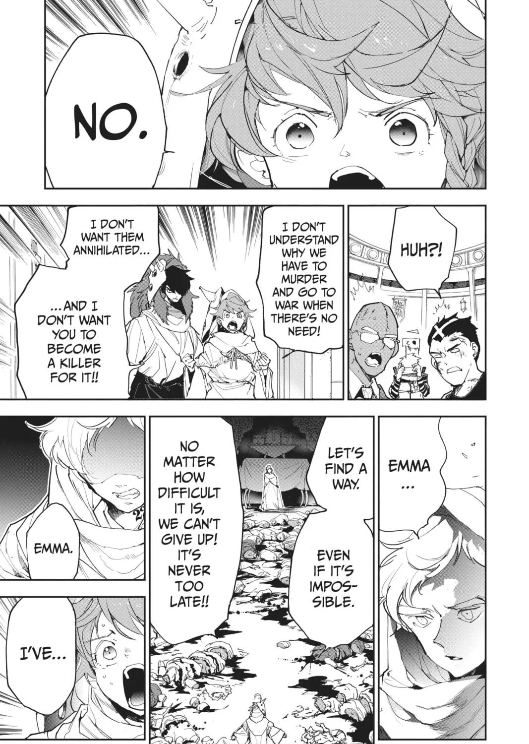 Read The Promised Neverland chapter 153 image 16 on Lezhin
