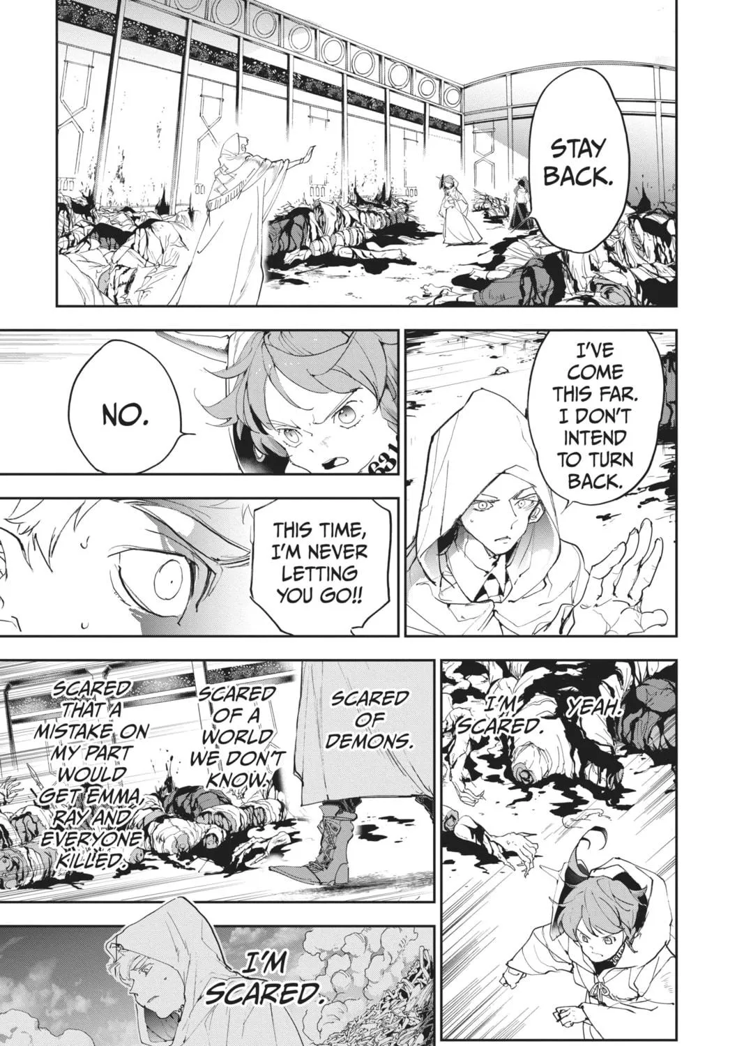Read The Promised Neverland chapter 153 image 28 on Lezhin