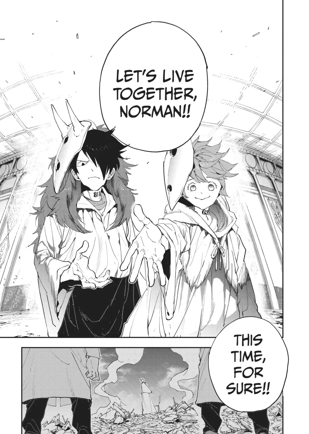 Read The Promised Neverland chapter 153 image 36 on Lezhin