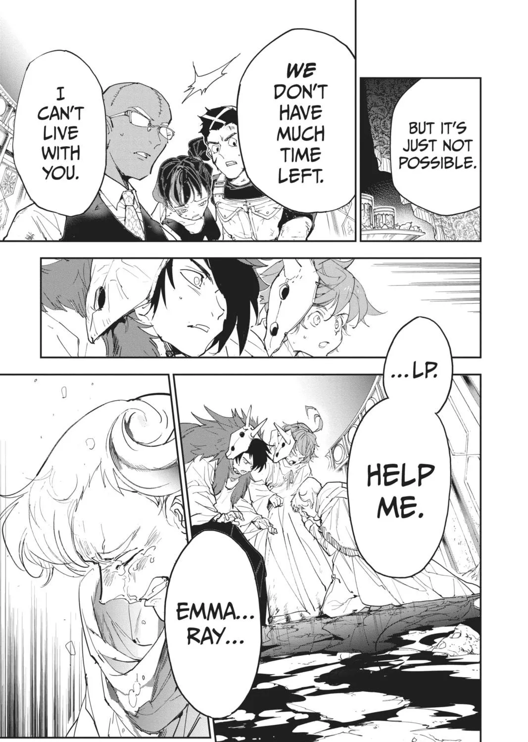 Read The Promised Neverland chapter 153 image 40 on Lezhin